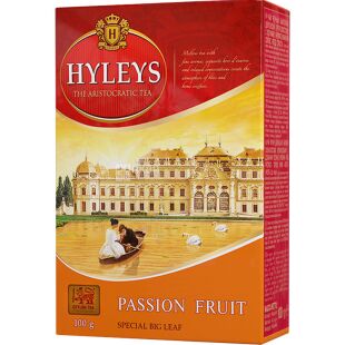 Hyleys Passion Fruit Tea, 100 г, Чай чорний Хейліс Пешн Фрут Ті, Маракуйя