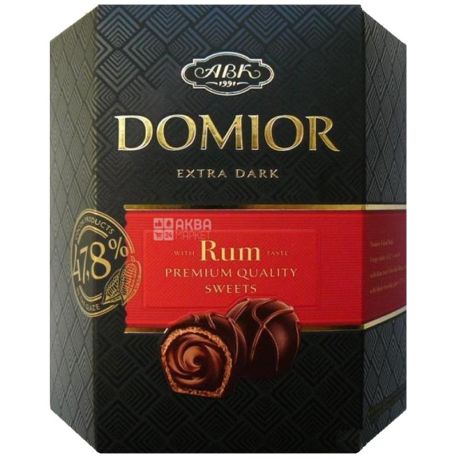 АВК, 225 г, конфеты, со вкусом рома, Domior