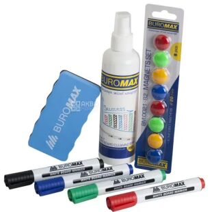 Buromax Super Start, Набір аксесуарів для маркерної дошки Буромакс