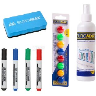 Buromax Super Start, Набір аксесуарів для маркерної дошки Буромакс