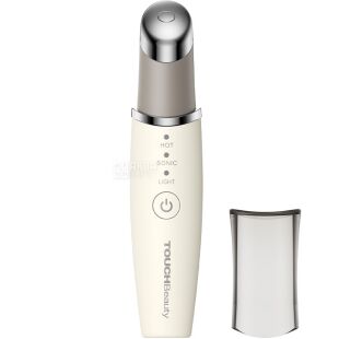 TOUCHBeauty TB-1980К, Багатофункціональний масажер з підігрівом для шкіри навколо очей Тач Б'юті, білий