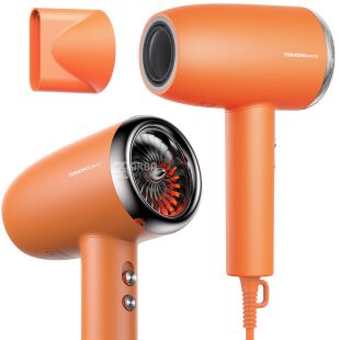 TOUCHBeauty TB-2393, Фен с ионизацией и защитой волос Тач Бьюти, оранжевый