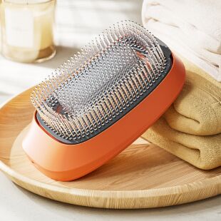 TOUCHBeauty TB-2442, Мультифункциональная мини-щетка для всестороннего ухода за кожей головы и волосами Тач Бьюти, без ручки