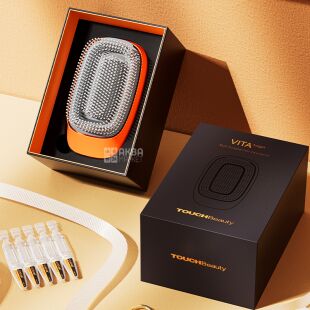 TOUCHBeauty TB-2442, Мультифункциональная мини-щетка для всестороннего ухода за кожей головы и волосами Тач Бьюти, без ручки