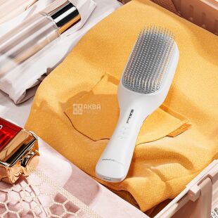 TOUCHBeauty TB-2441, Микротоковая многофункциональная щетка с вибромассажем для волос и кожи головы 4в1 Тач Бьюти, белый