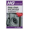 HG, 2 х 100 г, Средство для очистки посудомоечных и стиральных машин 