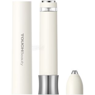 TOUCHBeauty TB-2456, Багатофункціональний електричний тример для обличчя та зони брів Тач Б'юті, білий