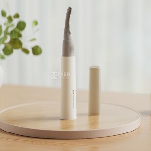 TOUCHBeauty TB-2117А, Електричний стайлер з підігрівом для завивки вій Тач Б'юті, білий