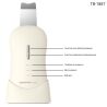 TOUCHBeauty TB-1887А, Ультразвуковий скрабер для обличчя з функціями очищення, зволоження та ліфтингу Тач Б'юті, білий
