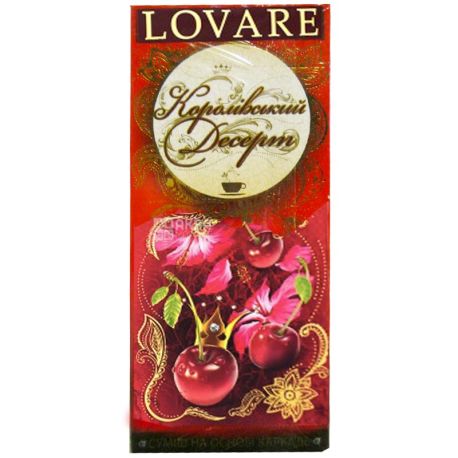 Lovare, 60 г, Чай Ловаре, Королевский десерт, Каркаде