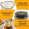 Ручной слайсер для овощей и фруктов со сменными насадками, D 6,5 см