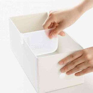 Перегородка для полки холодильника, пластиковая, 8 шт., 7х5 см