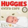 Huggies Extra Care, 22 шт., Подгузники для младенцев Хаггис, размер 1, 2-5 кг