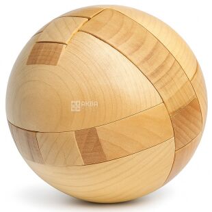 Пазл-головоломка Магічна куля, дерев'яна, D 5 см