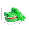 Win Out Crocodile Dentist, Настольная развлекательная игра для детей Крокодил-Дантист, пластиковый, зеленый