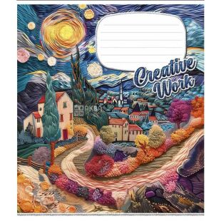 Школярик, 18 л, Тетрадь в клетку, в ассортименте