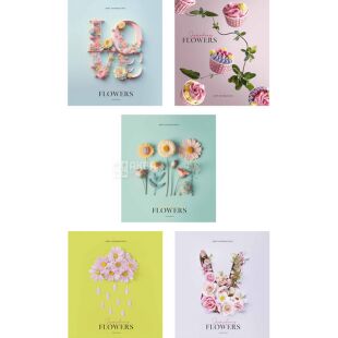 Школярик, 48 листов, Тетрадь в линию, в ассортименте