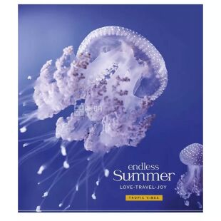 Школярик, 48 листов, Тетрадь в линию, в ассортименте