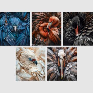 Школярик, 60 листов, Тетрадь в клетку, в ассортименте