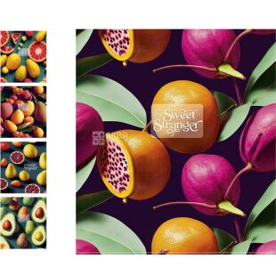 Школярик, 60 листов, Тетрадь в клетку, в ассортименте