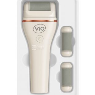 ViO CR2, Пемза електрична роликова для ніг ВіО, з насадками, акумуляторна