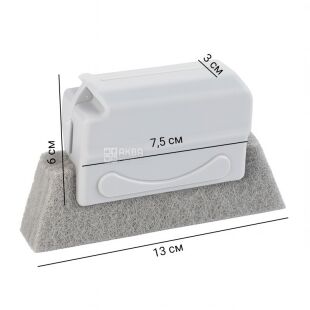 Універсальна щітка для миття віконних та дверних отворів, в асортименті