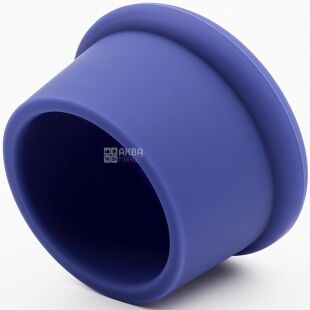  ViO, Крышка многоразовая силиконовая для винных бутылок, фиолетовая, 1 шт.