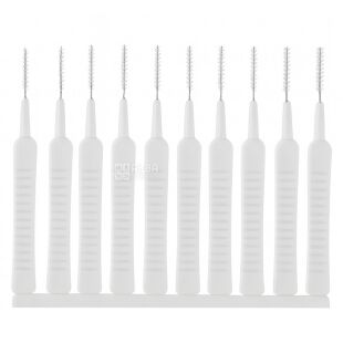 Набір універсальних щіточок для чищення душової лійки та мобільних девайсів, 10 шт.