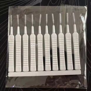 Набір універсальних щіточок для чищення душової лійки та мобільних девайсів, 10 шт.