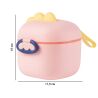 Контейнер для дитячої суміші з ложечкою, 400 мл, рожевий, пластиковий