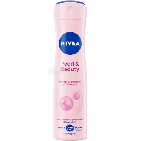 Nivea, 150 мл, Дезодорант-антиперспирант, Жемчужная красота, Спрей 