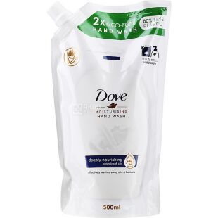 Dove, 500 мл, Жидкое крем-мыло для чувствительной кожи Дав, Красота и уход, запаска