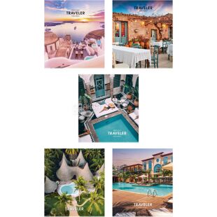 Школярик, 96 л, Зошит в лінію, в асортименті