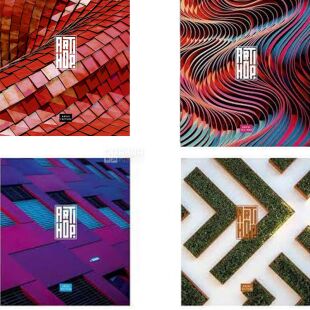 Школярик, 96 л, Тетрадь в линию, в ассортименте