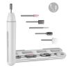 TOUCHBeauty TB-1738, Бездротовий електричний фрезер для манікюру та педикюру 6в1 Тач Б'юті, білий