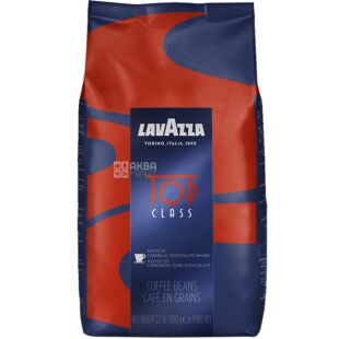  Lavazza Top Class, 1 кг, Кава в зернах середнього обсмаження Лавацца, купаж