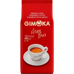 Gimoka Gran Bar, 1 кг, Кофе в зернах средней обжарки Джимока, купаж