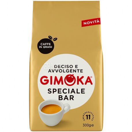 Gimoka Speciale Bar, 3 кг, Кофе в зернах средней обжарки Джимока, купаж