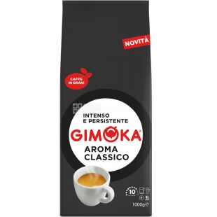 Gimoka, 1 кг, Кофе в зернах темной обжарки Джимока, купаж