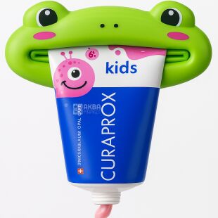 Выдавливатель для зубной пасты Зеленая Лягушка, пластиковый