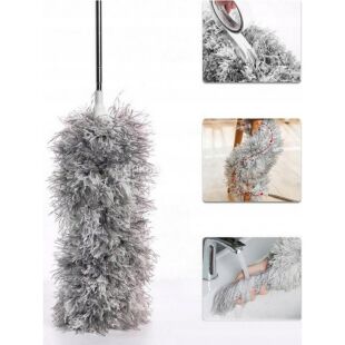 Щітка для прибирання з телескопічною ручкою, 280 см, сіра