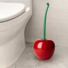 ViO, Йоржик для унитаза красная Вишня, пластиковый, 38х13 см