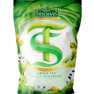 Тянь-Шань, Soursop, 80 г, Чай Саусеп, зелений