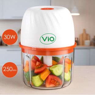 ViO K021, Подрібнювач продуктів акумуляторний, 250 мл, 30W
