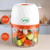 ViO K021, Подрібнювач продуктів акумуляторний, 250 мл, 30W