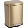 ViO 5B1-REM, 5 л, Відро для сміття з педаллю та внутрішнім пластиковим контейнером, металеве, золотисте