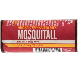 Mosquitall, 1 шт., Липкая лента защита от мух Москитол