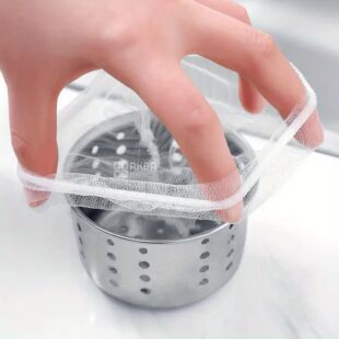 Набір одноразових сітчатих мішечків для фільтрів раковини, 30 шт.