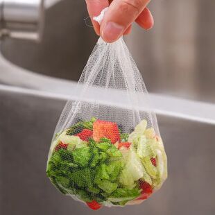 Набір одноразових сітчатих мішечків для фільтрів раковини, 30 шт.