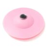 Многоразовая пробка для слива ванны и раковины, розовая, d 10 см